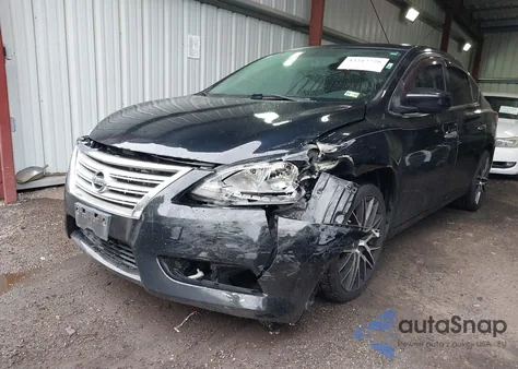 2013 Nissan Sentra Sv из США, поврежденный, VIN 3N1AB7AP3DL611283